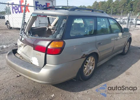 2003 Subaru Outback H6-3.0 L.l. Bean Edition from USA, damaged, VIN 4S3BH806X37635999